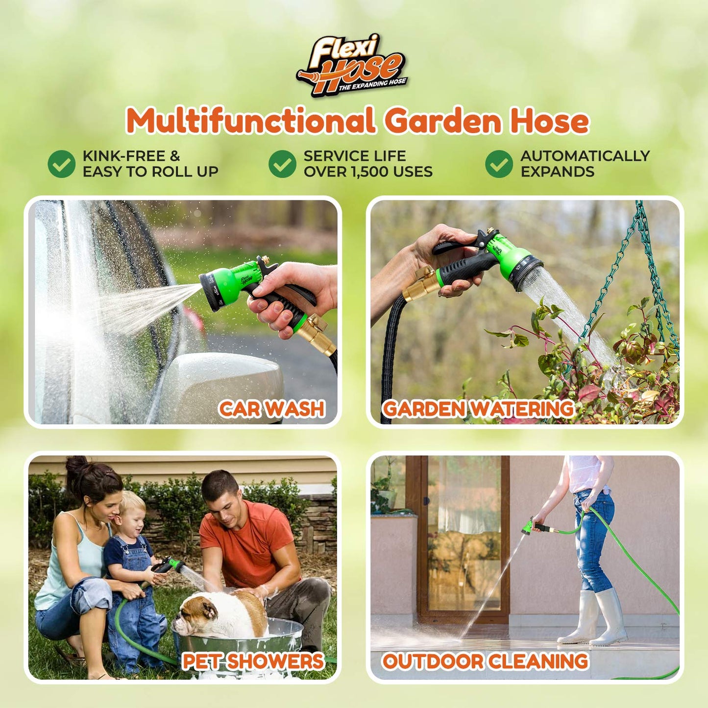 75 ft Expandable Garden Hose