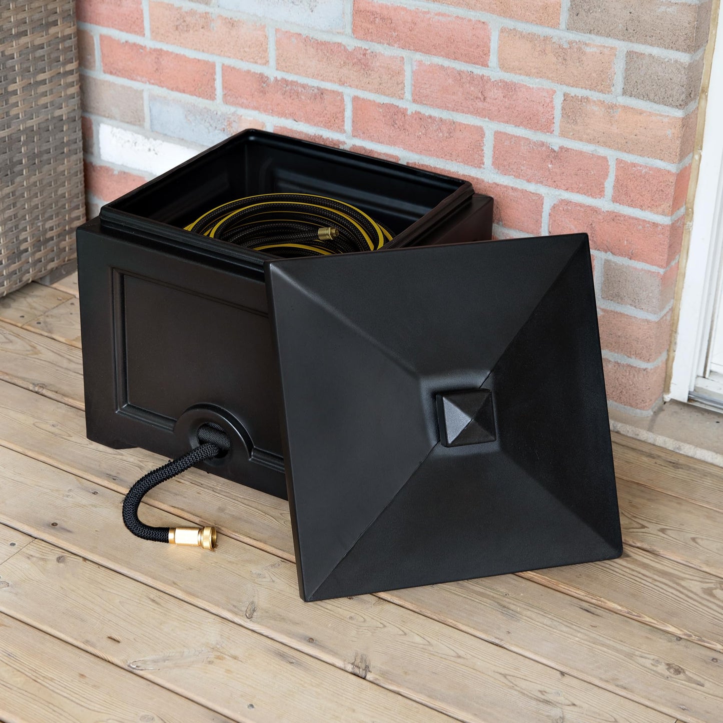 Garden Hose Bin