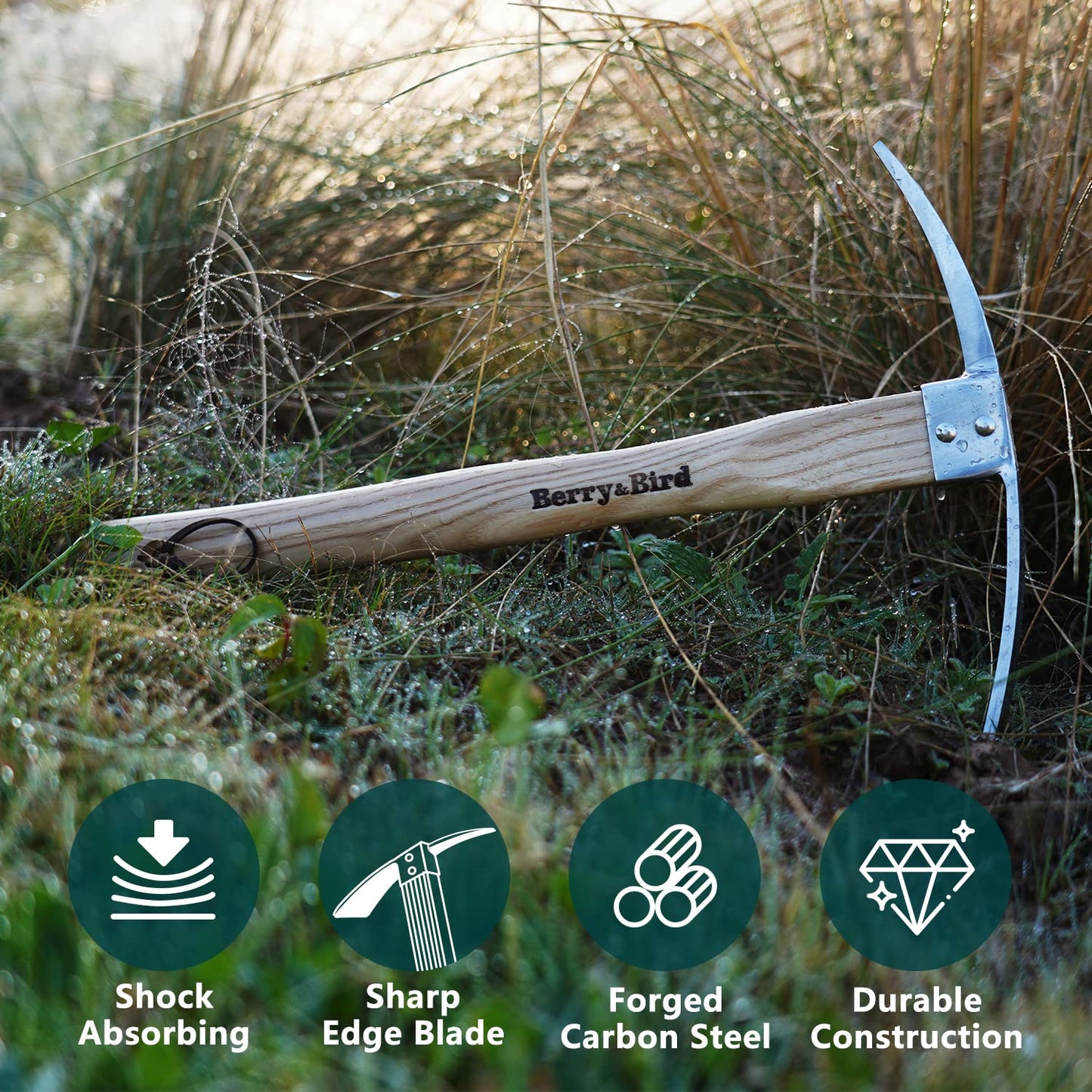 Garden Pick Mattock Hoe