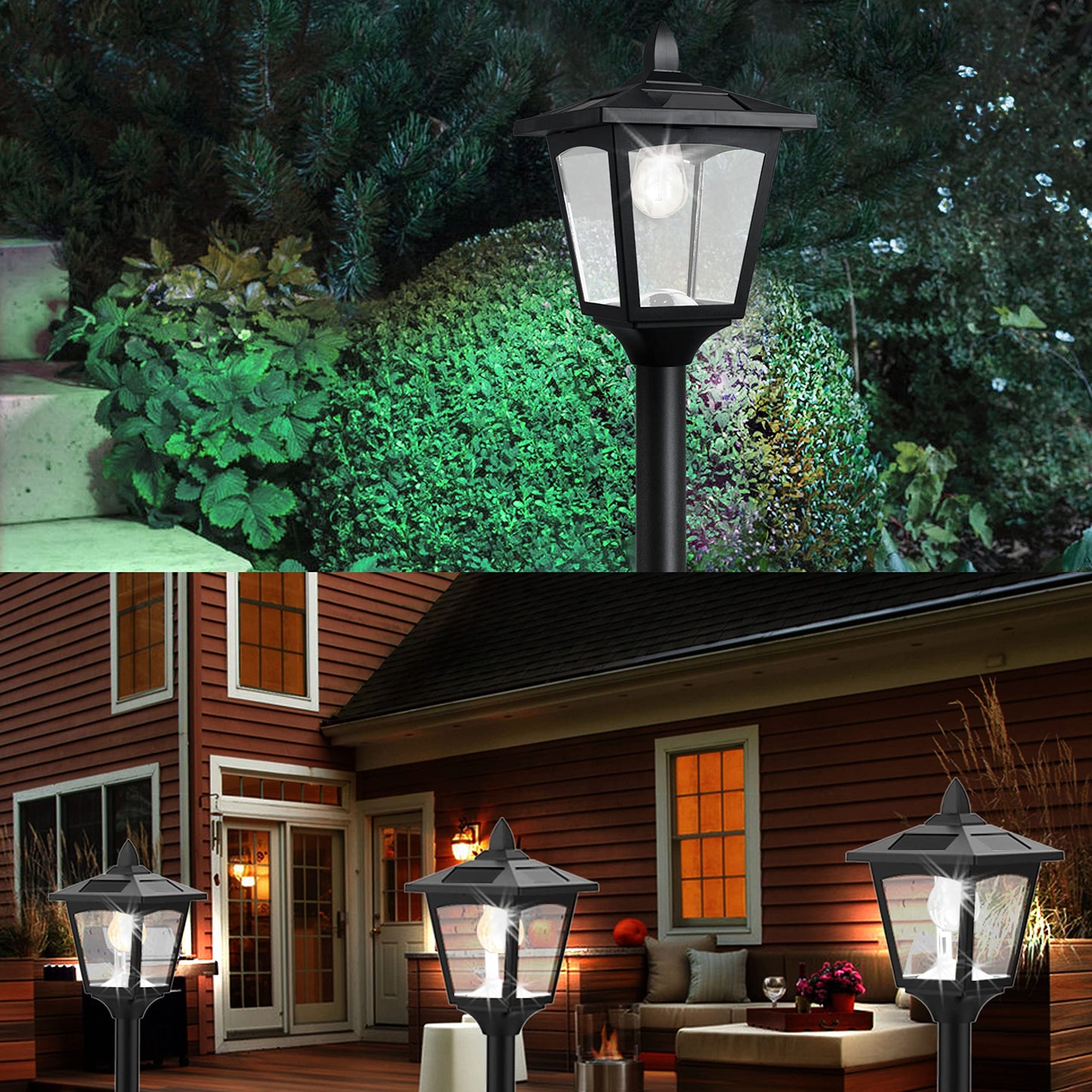 Solar Lamp Post Lights