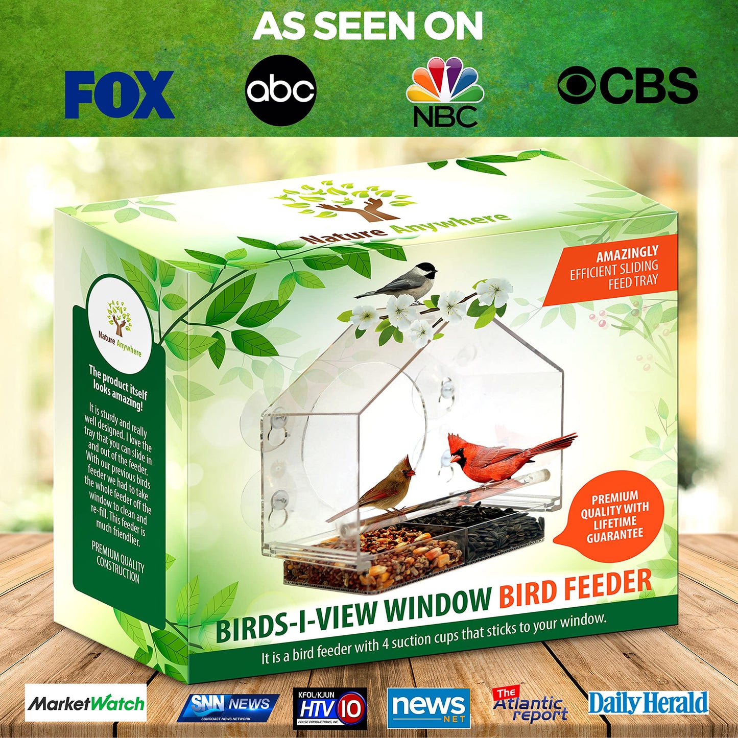 Window Bird Feeder