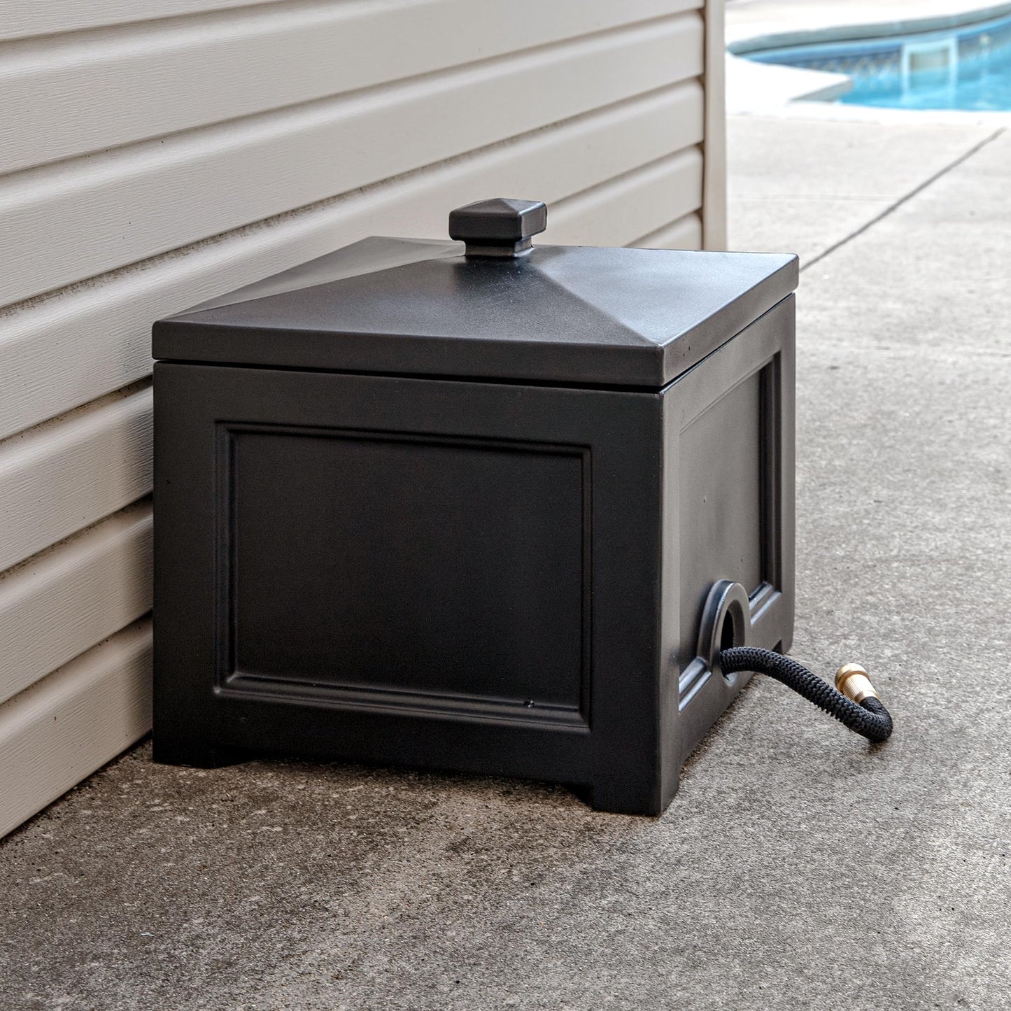 Garden Hose Bin