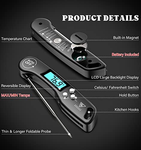 Instant Read Meat Thermometer