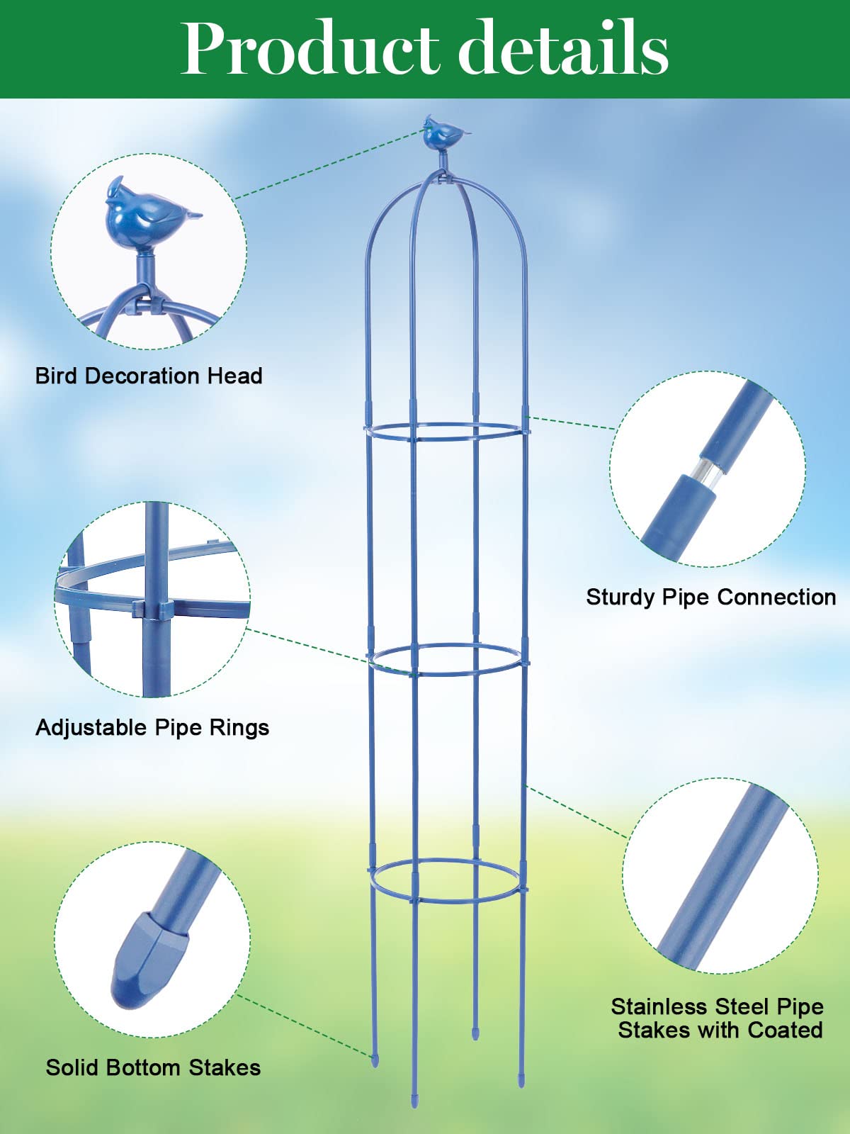 Garden Obelisk Trellis