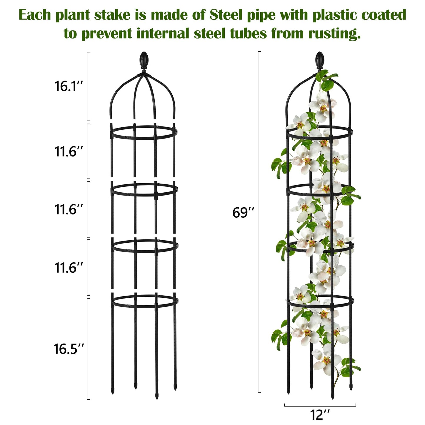 Garden Obelisk Trellis