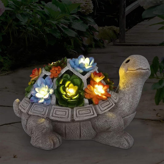 Solar Garden Statue