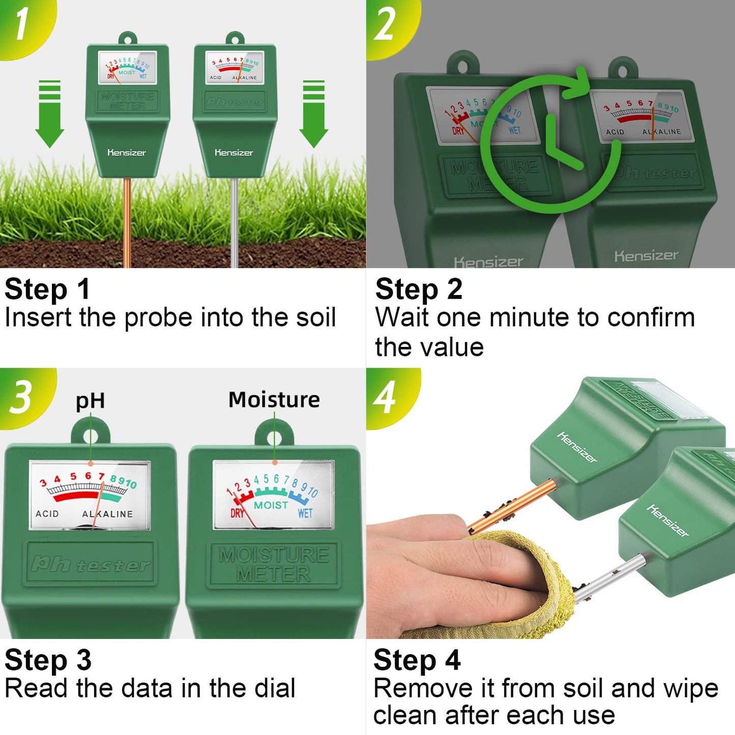 3-in-1 Soil Tester