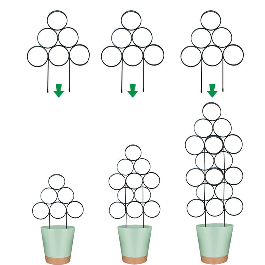 Stackable Metal Trellis