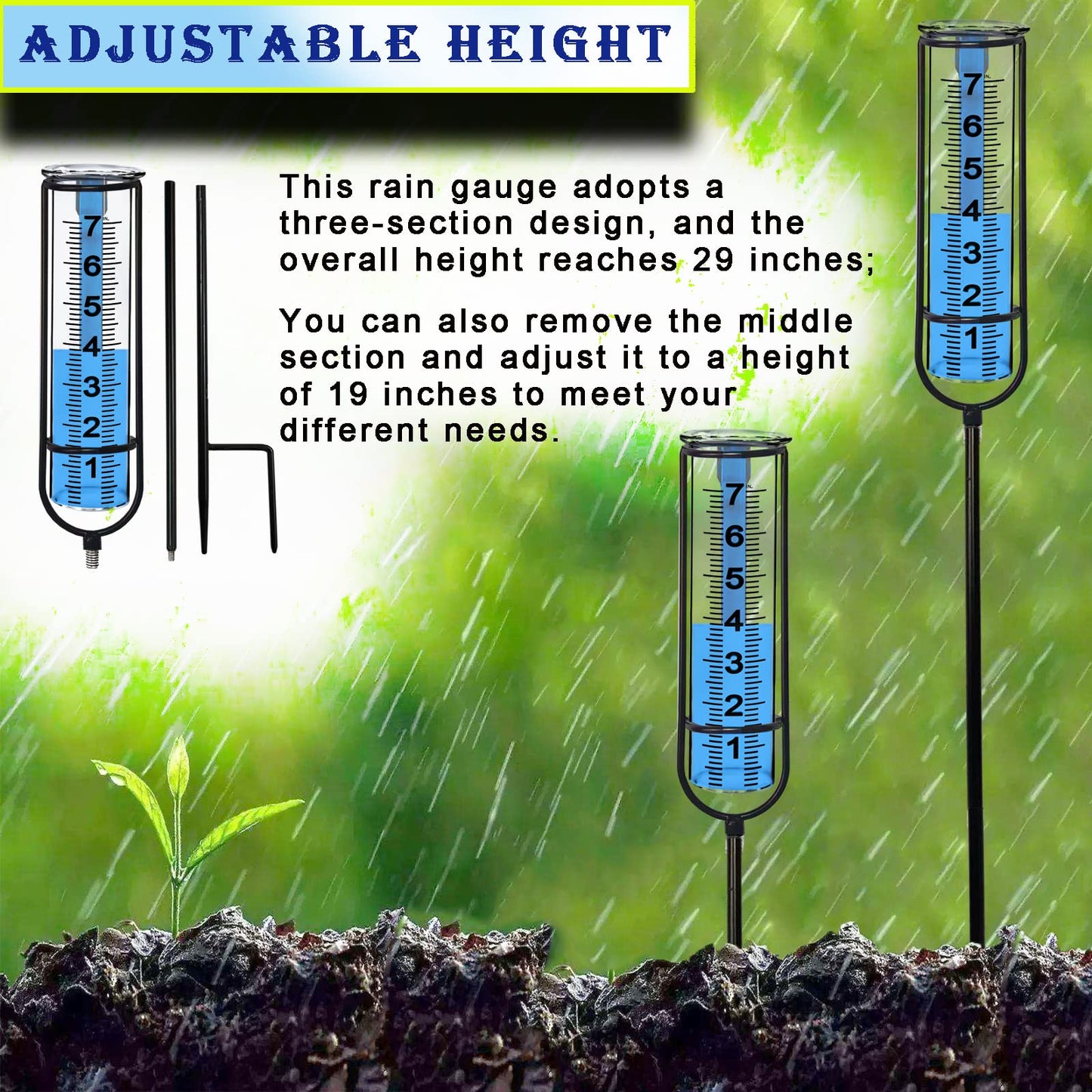 Freeze-Proof Rain Gauge