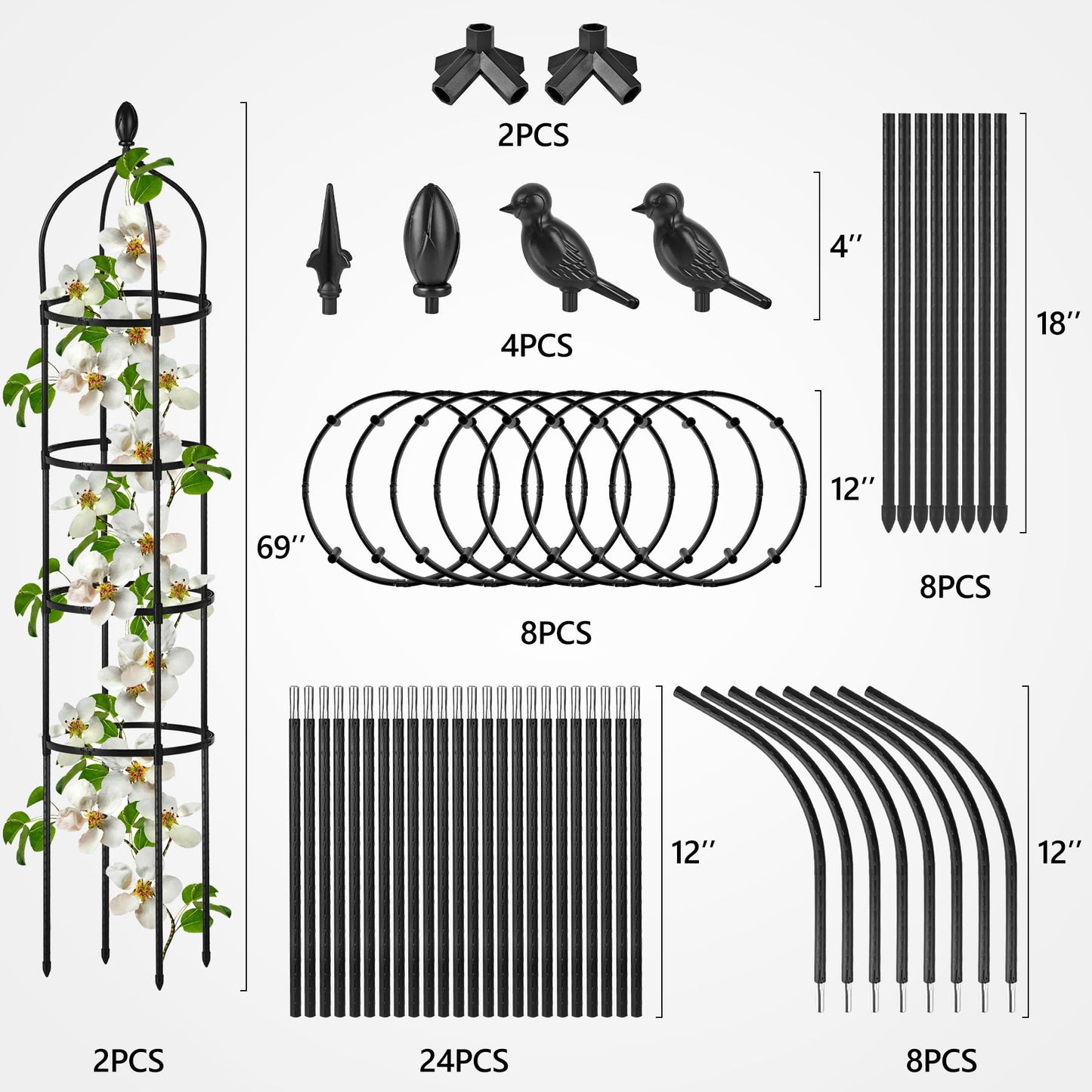 Garden Obelisk Trellis