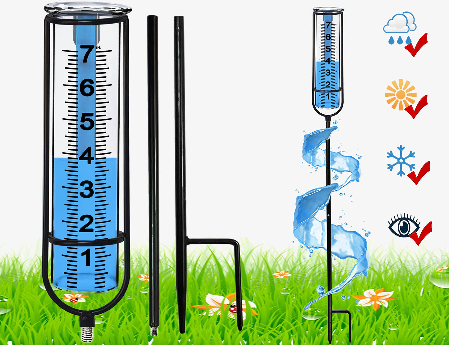 Freeze-Proof Rain Gauge